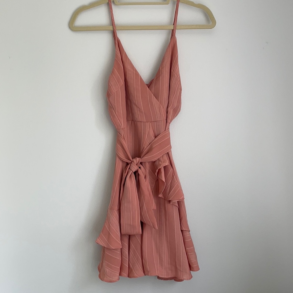 Hello Molly pink mini sundress